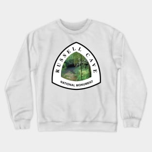 Russell Cave National Monument trail marker Crewneck Sweatshirt